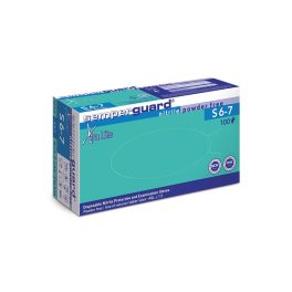   Gumikesztyű nitril púdermentes S 300 db/doboz aero touch Semperguard