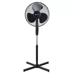 Ventilátor álló 16" 40W, fekete Platinet