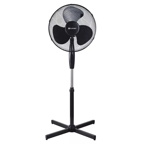 Ventilátor álló 16" 40W, fekete Platinet