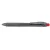 Rollertoll zselés golyóátmérő 0,5 mm, Pentel EnerGelX BLP105-CX, írásszín piros