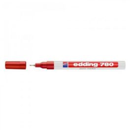 Lakkmarker 0,8mm, kerek Edding 780 piros