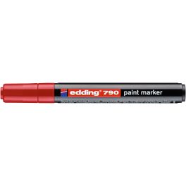 Lakkmarker 2-3mm, kerek Edding 790 piros