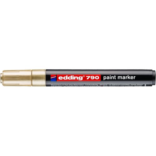 Lakkmarker 2-3mm, kerek Edding 790 arany