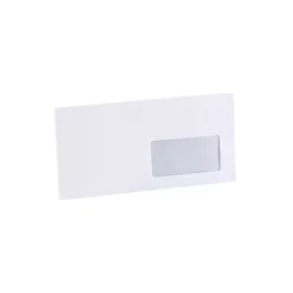   Boríték LA4, enyvezett jobb ablakos (35x90mm) újrahasznosított Bluering®