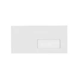   Boríték LA4, öntapadó jobb ablakos 35x90mm, A20J28 újrahasznosított Bluering®