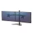 Monitortartó kar, Fellowes® Professional Series Dual Horizontal, fekete