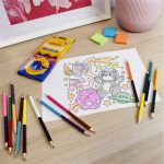 Színes ceruza készlet, kétvégű duocolor 12/24 szín Bluering® 24 klf. szín, Bálnás