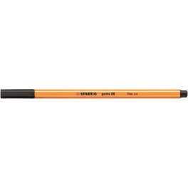 Rostirón, tűfilc 0,4mm, STABILO Point 88 fekete