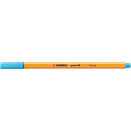 Rostirón, tűfilc 0,4mm, STABILO Point 88 azúrkék