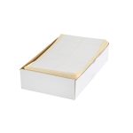 Etikett mátrix címke 73,7x36mm, 2pályás Bluering® 500ív/doboz