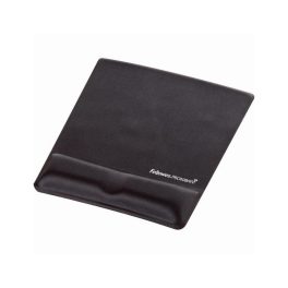   Egérpad csuklótámasszal, Fellowes® Health-V Fabrik, fekete