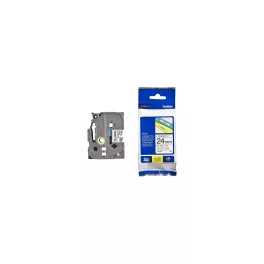   Feliratozógép szalag, Brother TZE251 24mm ORIGINAL fekete/fehér