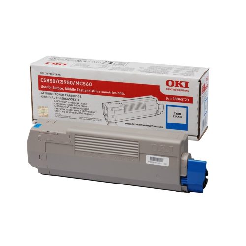 Oki C5850/C5950 toner cyan ORIGINAL