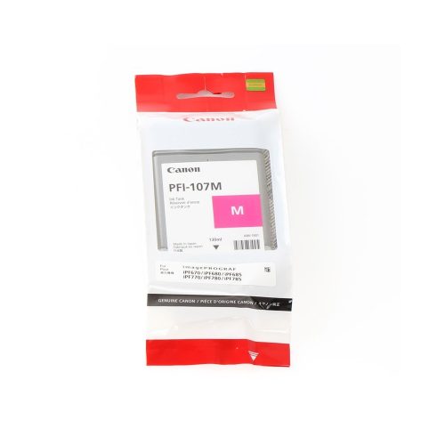 Canon PFI107 tintapatron magenta ORIGINAL