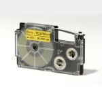 Feliratozógép szalag XR-6YW1 6mmx8m Casio sárga/fekete