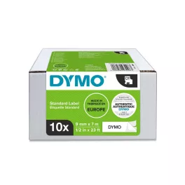   Feliratozógép szalag készlet Dymo D1 2093096 9mmx7m, ORIGINAL, fekete/fehér