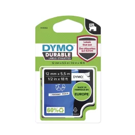   Feliratozógép szalag Dymo D1 tartós 1978364 12mmx5,5m fekete/fehér