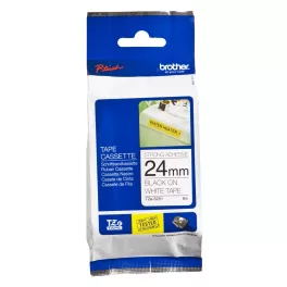   Feliratozógép szalag, Brother TZES251 24mmx8m ORIGINAL fekete/fehér