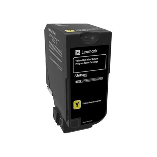 Lexmark CX725 toner yellow ORIGINAL 16K