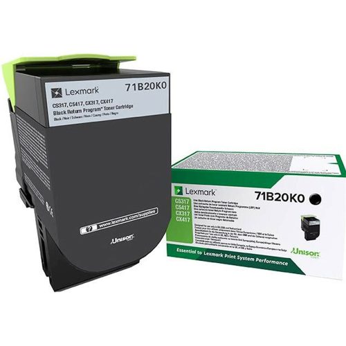 Lexmark CS317/CS417 toner black ORIGINAL 3K