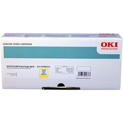 Oki ES7410 toner yellow ORIGINAL 11K