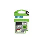 Feliratozógép szalag tartós poliészter Dymo D1 S0718070 19mmx5,5m, ORIGINAL, fekete/fehér