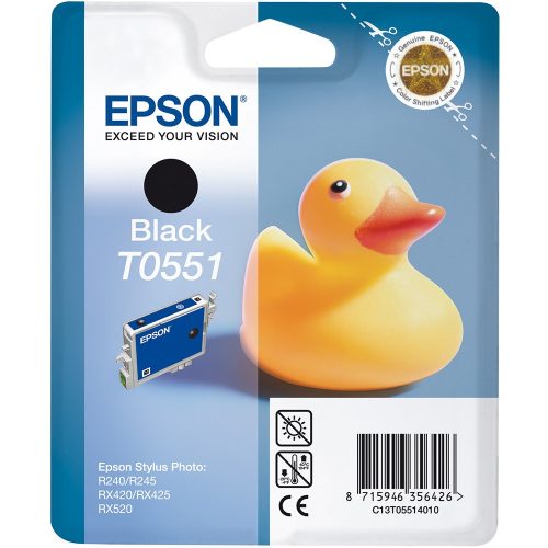 Epson T0551 tintapatron black ORIGINAL