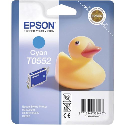 Epson T0552 tintapatron cyan ORIGINAL