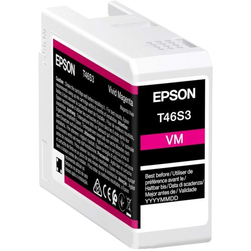 Epson T46S3 tintapatron vivid magenta ORIGINAL