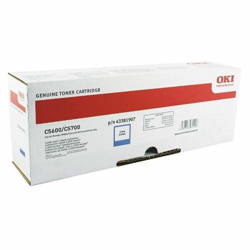 Oki C610 toner cyan ORIGINAL