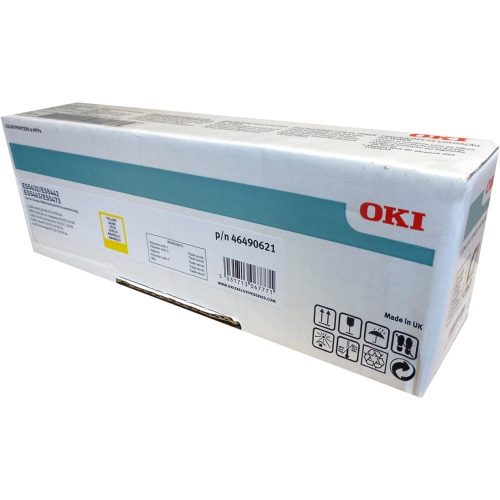 Oki ES5432/ES5473 toner yellow ORIGINAL 6K