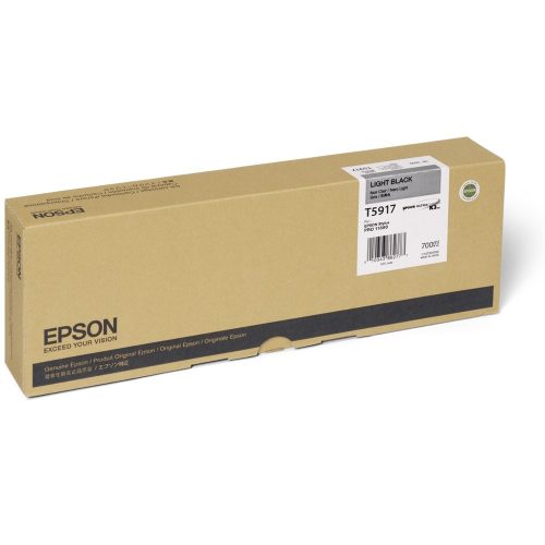 Epson T5917 tintapatron light black ORIGINAL