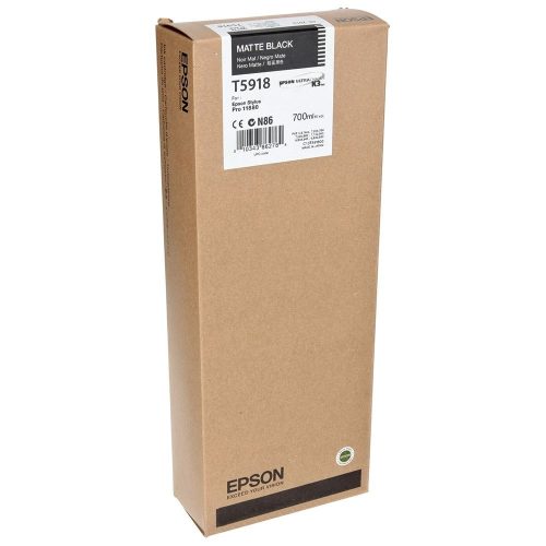 Epson T5918 tintapatron matt black ORIGINAL