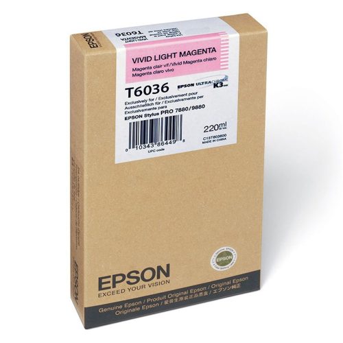 Epson T6036 tintapatron light magenta ORIGINAL