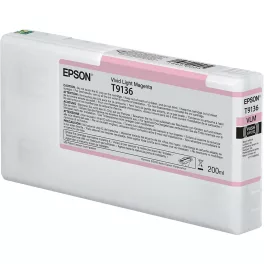 Epson T9136 tintapatron vivid light magenta ORIGINAL