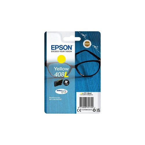 Epson 408XL/T09K4 tintapatron yellow ORIGINAL