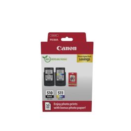   Canon PG510/511 tintapatron multipack + 50lap GP501 10x15 fényes fotópapír ORIGINAL