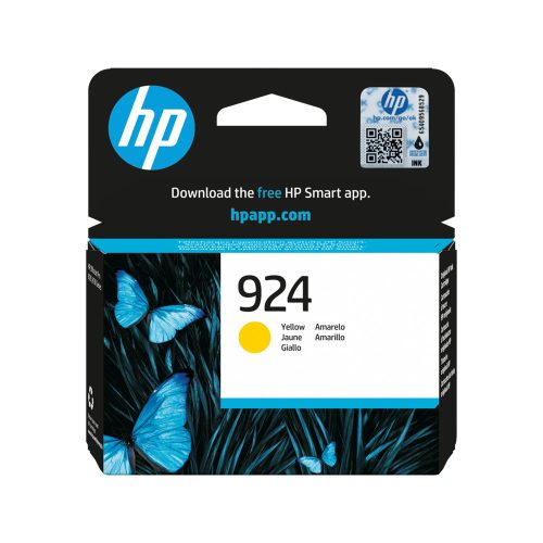 Hp 924/4K0U5NE tintapatron yellow ORIGINAL