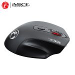 Egér vezeték nélküli tölthető Apedra iMICE G1800 fekete