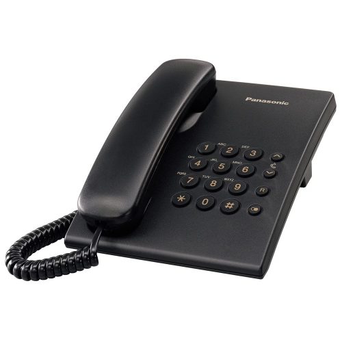 Telefonkészülék PANASONIC KX-TS500HGB (vezetékes) fekete