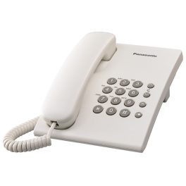 Telefonkészülék PANASONIC KX-TS500HGW (vezetékes) fehér