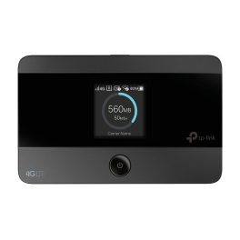   Router TP-LINK M7350 WIFI hordozható (HOTSPOT, 150 Mbps, Dualband, 3G/4G LTE + SIM+microSD aljzat) fekete