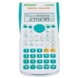   Számológép tudományos 240 funkciós türkiz kék Antilop A-8200C