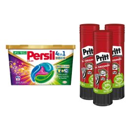   Ragasztóstift 22 g AKCIÓS CSOMAG +Persil Discs Color mosókapszula 72x22 g (6x12 db ) stift Pritt