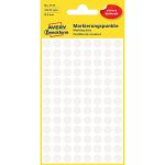 Etikett címke, o8mm, jelölésre, 104 címke/ív, 4 ív/doboz, Avery fehér