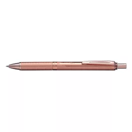   Rollertoll 0,35mm, fém rosegold test, Pentel Energel BL407PG-A, írásszín kék