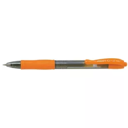   Zseléstoll 0,7mm, nyomógombos Pilot G-2, írásszín narancs