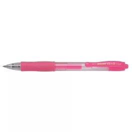   Zseléstoll 0,7mm, nyomógombos Pilot G-2, írásszín rózsaszín