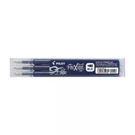   Rollertoll betét golyóméret 0,5mm, 3 db/csom Pilot Frixion Ball, írásszín tintakék