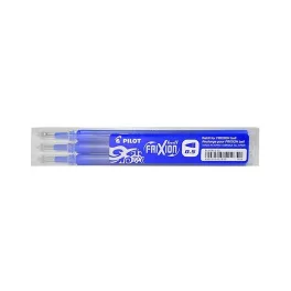   Rollertoll betét golyóméret 0,5mm, 3 db/csom Pilot Frixion Ball, írásszín kék